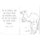 Ansicht Kamel mit Vers aus Matthäus 19 24