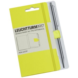 PEN LOOP (Stiftschlaufe, Selbstklebend) Neon-Gelb