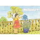 Malheft mit Kindermotiven