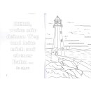 Leuchtturm mit Vers aus Psalm 27 11