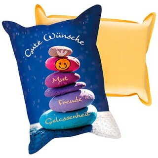 Bunte Steine übereinander gestappelt