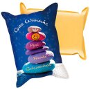 Bunte Steine übereinander gestappelt