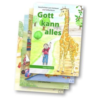 4 Bücher aus der Reihe Gott kann alles