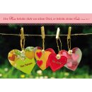 Postkarte von Herzen