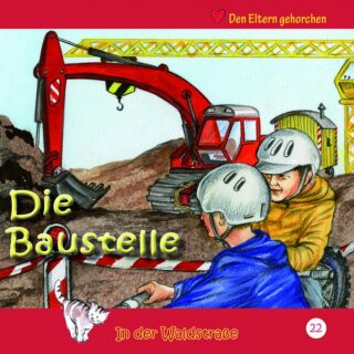 Zwei Jungs auf einer Baustelle