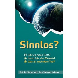 Buch Sinnlos Auf der Suche nach dem Sinn des Lebens