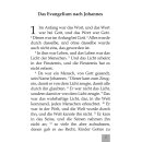 Das Evangelium nach Johannes