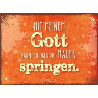 Magnet Mit meinem Gott