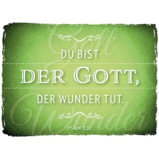Magnet Du bist der Gott