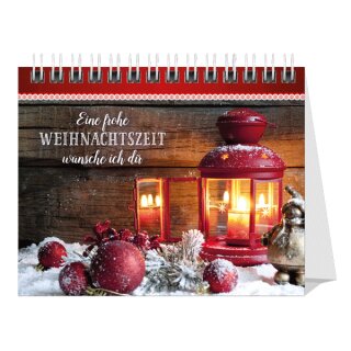 Postkartenaufstellbuch Eine frohe Weihnachtszeit