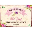 Neujahrslose mit Poesiemotiven